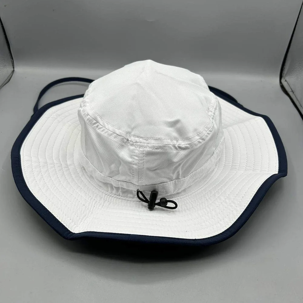 The Game Hat Men White Blue Blank Plain‎ Ultralight Boonie Cap New